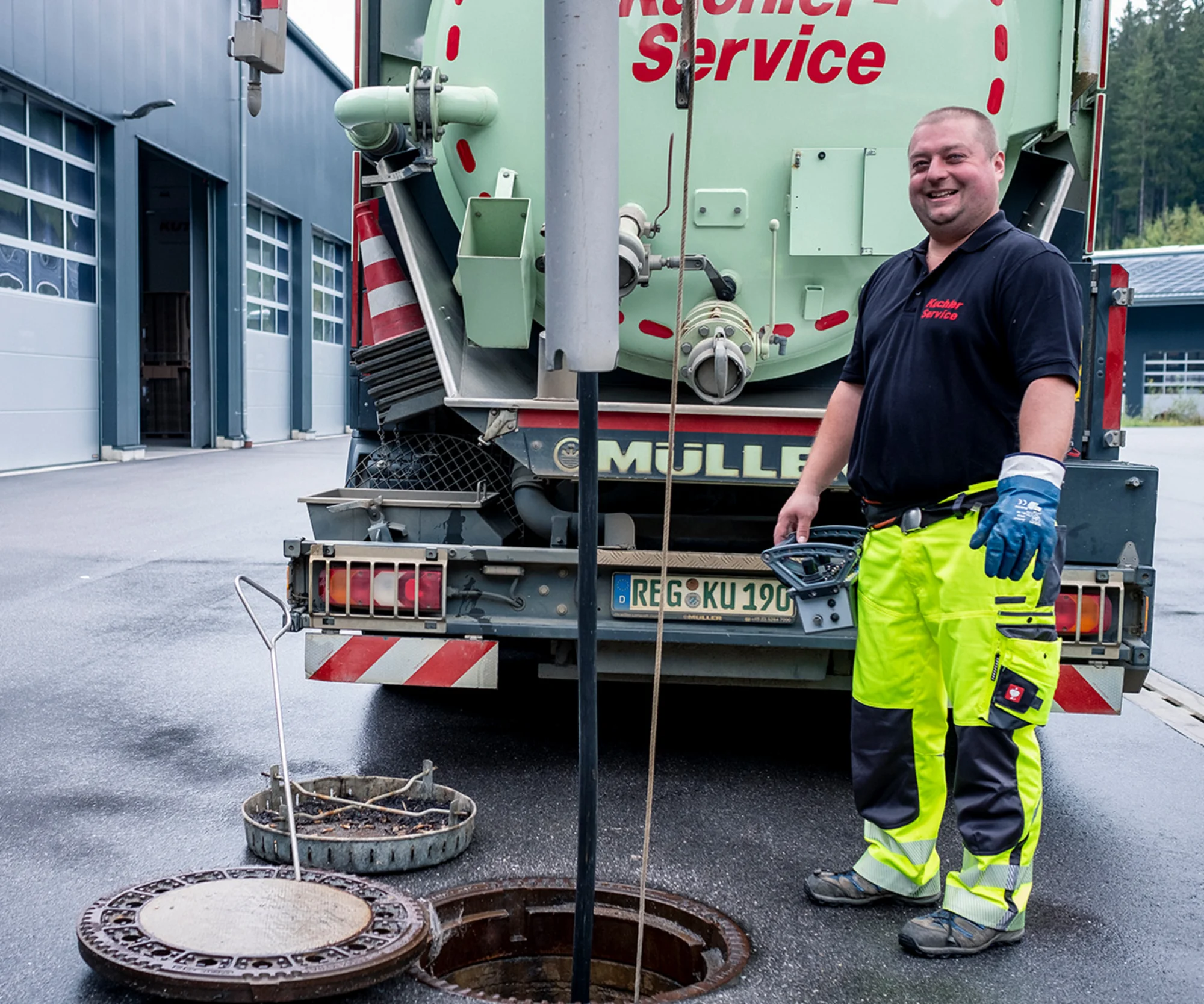 TV Kanaluntersuchung in Fürsteneck mit Kameratechnik